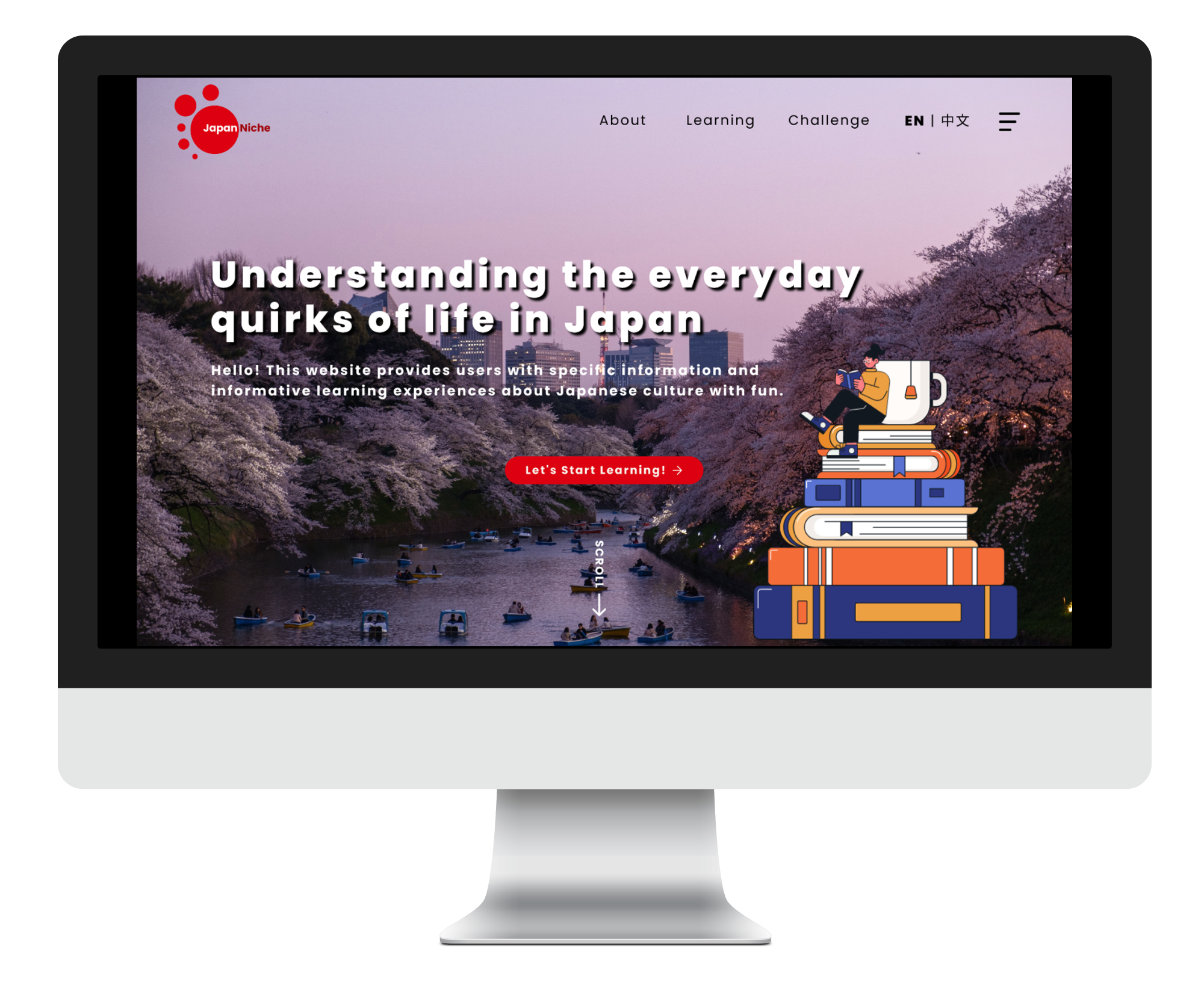 Visual of the project of Understanding the everyday quirks of life in Japan